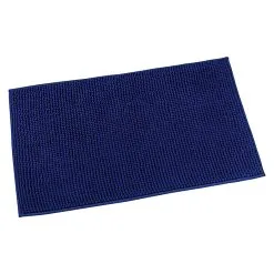 Camargue Badteppich Zottel Dunkelblau