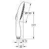 GROHE Handbrause Vitalio Rain 130 2 GROHE Handbrause Vitalio Rain 130 -Bad + Sanitär affär 1165147 22253026 696x696 1