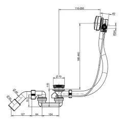 Ottofond Ab- Und Überlaufganitur Luxus