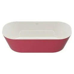 Freistehende Badewanne Torino Rot -Bad + Sanitär affär 12 1149