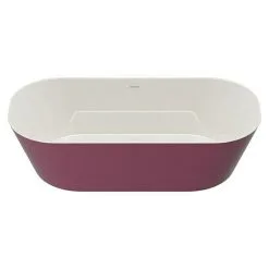 Freistehende Badewanne Torino Bordeaux -Bad + Sanitär affär 12 1183