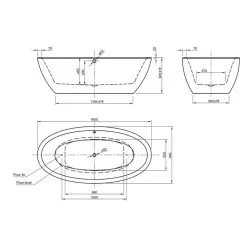 Ottofond Freistehende Badewanne Jade