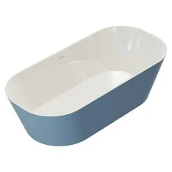Freistehende Badewanne Torino Blau -Bad + Sanitär affär 12 1212