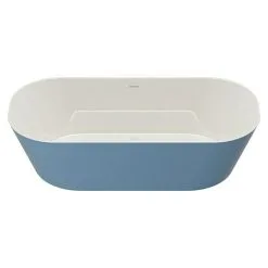 Freistehende Badewanne Torino Blau -Bad + Sanitär affär 12 1214