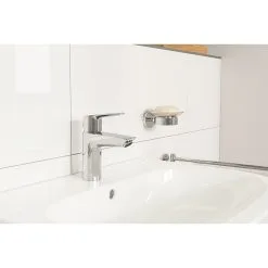 Grohe Quickfix Waschtischmischer Start S-Size Mittelstellung-Kalt Push-Open Ablauf