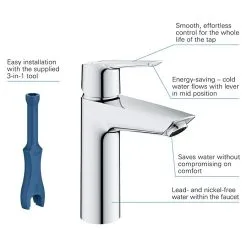 Grohe Quickfix Waschtischmischer Start M-Size -Bad + Sanitär affär 12 1308