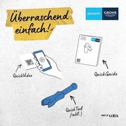 Grohe Quickfix Waschtischmischer Start S-Size -Bad + Sanitär affär 12 1348