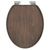 WC-Sitz Dark Wood