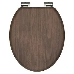 WC-Sitz Dark Wood