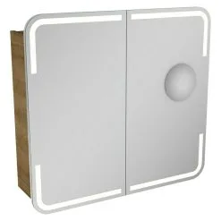 Camargue LED-Spiegelschrank Stella Bergeiche