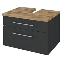 Waschbeckenunterschrank Davos Grafit