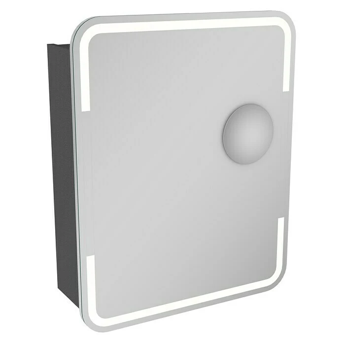 Camargue LED-Spiegelschrank Stella Grafit 3 Camargue LED-Spiegelschrank Stella Grafit