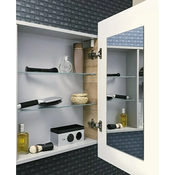 Camargue LED-Spiegelschrank Stella Grafit 4 Camargue LED-Spiegelschrank Stella Grafit – Bild 2