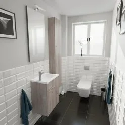 Camargue Hochschrank Espacio Faro -Bad + Sanitär affär 12 2246