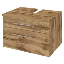 Waschbeckenunterschrank Davos Wotaneiche