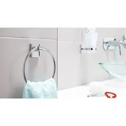 Tesa Handtuchring Klaam -Bad + Sanitär affär 12 2713