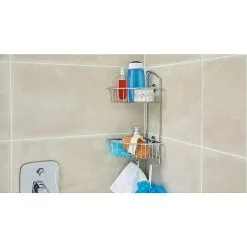 Tesa Eckduschkorb Draad 13 Tesa Eckduschkorb Draad -Bad + Sanitär affär 12 2721
