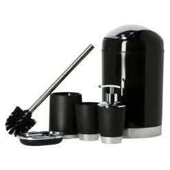 VENUS Abfalleimer Milano Schwarz -Bad + Sanitär affär 12 2937