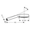 Hansgrohe Handbrause Crometta 100 Vario -Bad + Sanitär affär 12 2968