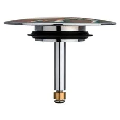 WENKO Badewannenstöpsel Pluggy XXL Shell Heart