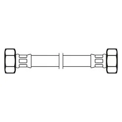 Anschlussschlauch Flexo 100 Cm