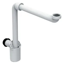 GEBERIT Raumsparsiphon -Bad + Sanitär affär 12 3288