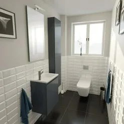 Camargue Hochschrank Espacio Gama -Bad + Sanitär affär 12 332