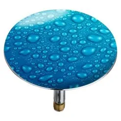 WENKO Badewannenstöpsel Pluggy XXL Waterdrop -Bad + Sanitär affär 12 341