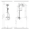Hansgrohe Duschsystem Crometta E 240 -Bad + Sanitär affär 12 350