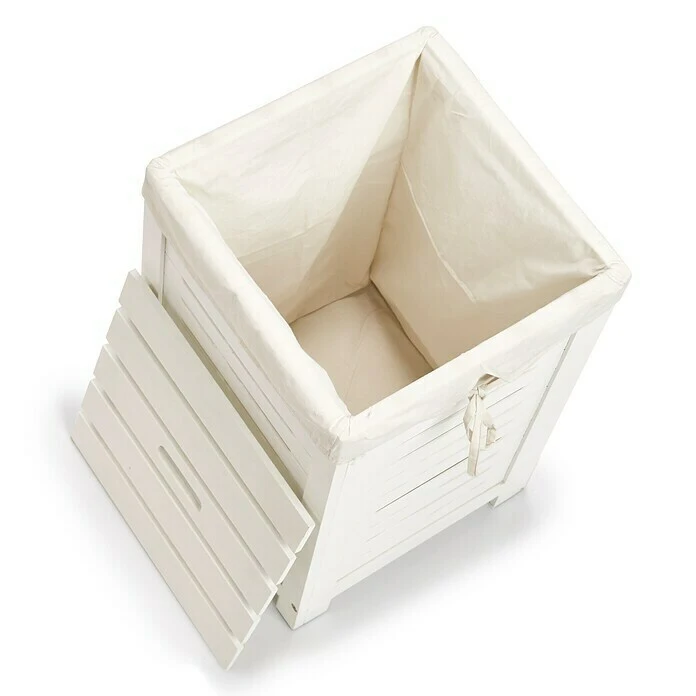 Wäschetruhe Weiss 5 Wäschetruhe Weiss – Bild 3