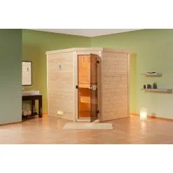 FinnWood Massivholzsauna Bjoern 2