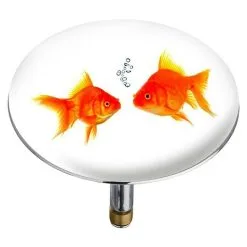 WENKO Badewannenstöpsel Pluggy XXL Fishes -Bad + Sanitär affär 12 446