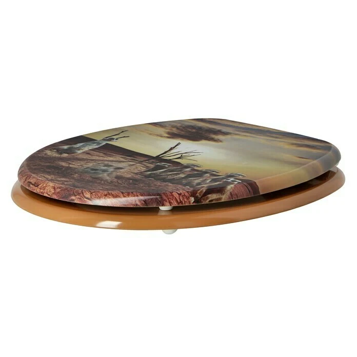 POSEIDON WC-Sitz Desert 3D 4 POSEIDON WC-Sitz Desert 3D – Bild 2