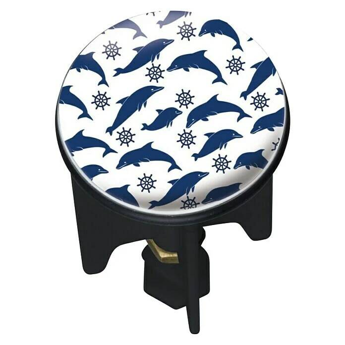 WENKO Lavabostöpsel Pluggy Dolphin 3 WENKO Lavabostöpsel Pluggy Dolphin