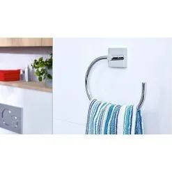 Tesa Handtuchring Ekkro -Bad + Sanitär affär 12 597