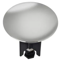WENKO Lavabostöpsel Pluggy XL Chrom -Bad + Sanitär affär 12 646
