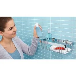 Tesa Duschkorb Aluxx -Bad + Sanitär affär 12 692