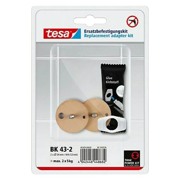 Tesa Ersatzadapter-Set BK43-2 4 Tesa Ersatzadapter-Set BK43-2 – Bild 2