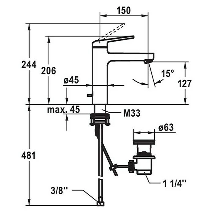 KWC Waschtischmischer Domo 6.0 3 KWC Waschtischmischer Domo 6.0