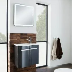 Salsa Waschbeckenunterschrank Wave Mini -Bad + Sanitär affär 12 941