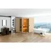 FinnWood Massivholzsauna Bjoern Trend 3 -Bad + Sanitär affär 12 959