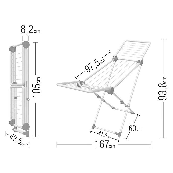 Artweger Wäschetrockner SUPERDRY MINI Grey 4 Artweger Wäschetrockner SUPERDRY MINI Grey – Bild 2