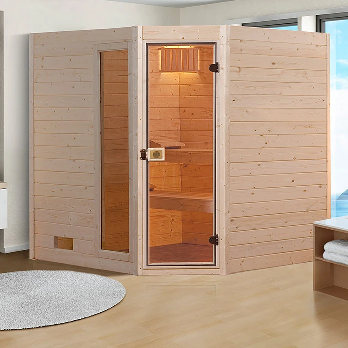 Weka Massivholzsauna Valida Eck 1 GTF 6 Weka Massivholzsauna Valida Eck 1 GTF – Bild 4