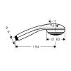 Hansgrohe Handbrause Crometta 85 1 Jet