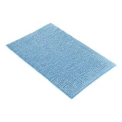 Camargue Badteppich Zottel Blau