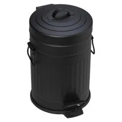 VENUS Treteimer Tonne Schwarz