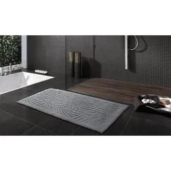 Camargue Badteppich Japan Grau