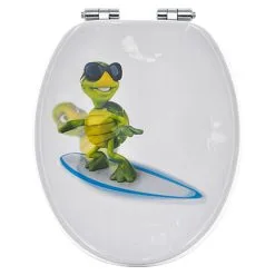 POSEIDON WC-Sitz Surfing Turtle 3D -Bad + Sanitär affär 716701 21187856 696x696 1